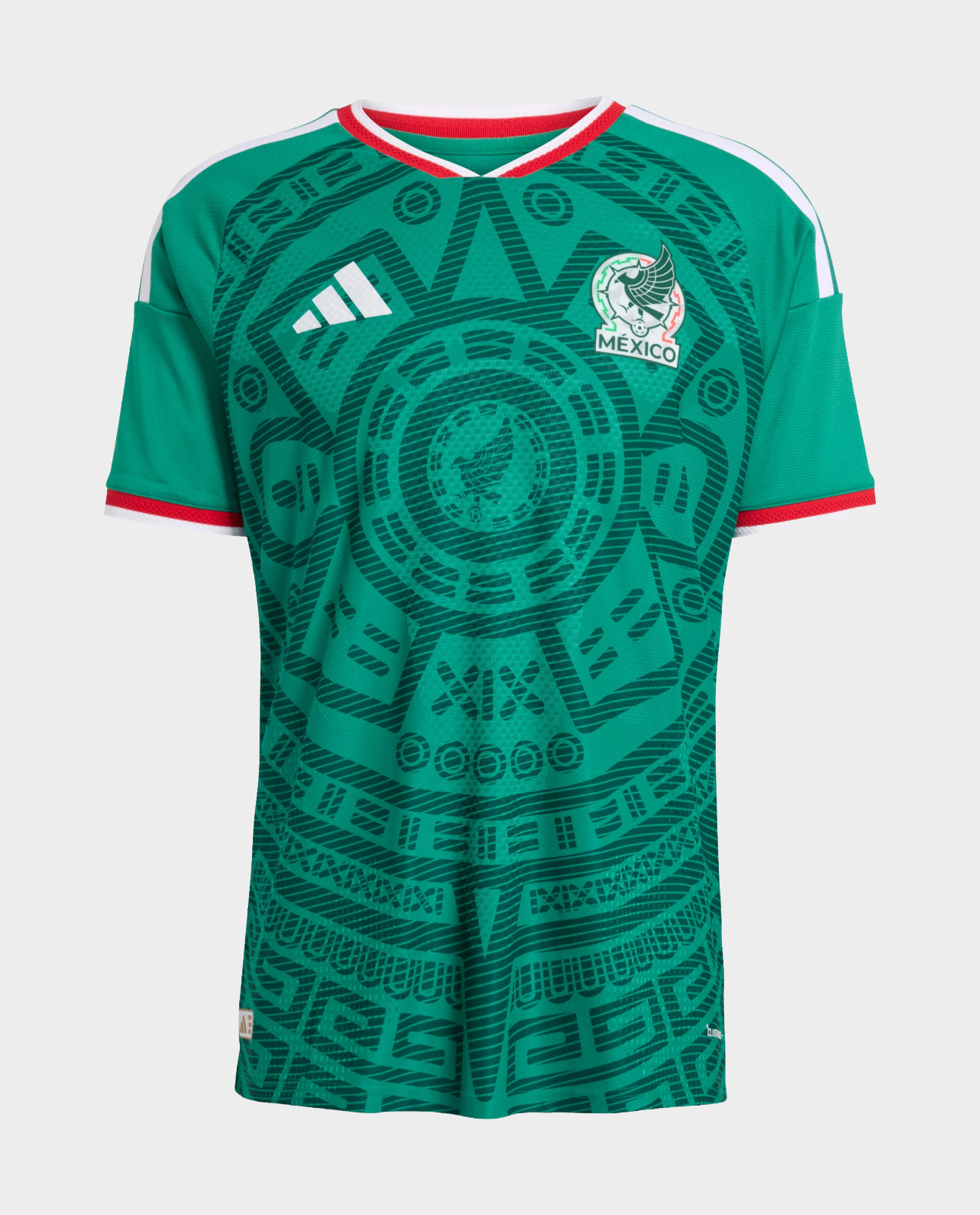 Mexico Home FIFA WC Jersey 2026 featuring vibrant green design and intricate patterns