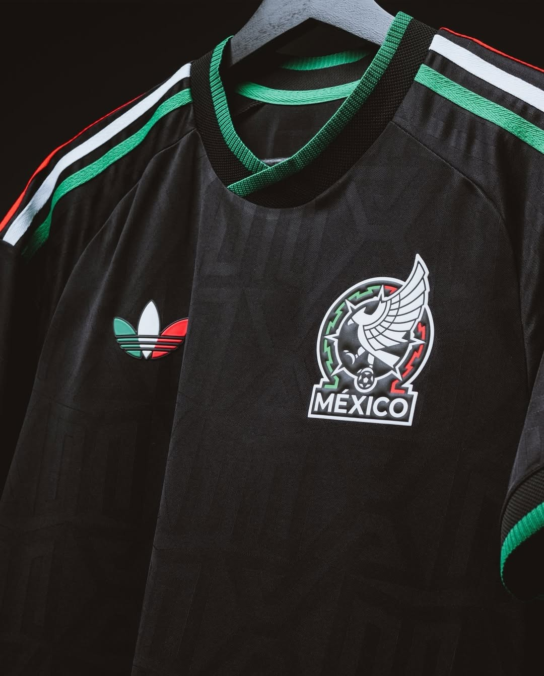 Hoop Store Mexico Third FIFA WC Jersey 2026 featuring iconic logo and black design