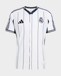 Hoop Store Real Madrid special edition jersey 2025-26 white pinstripe short sleeve football shirt