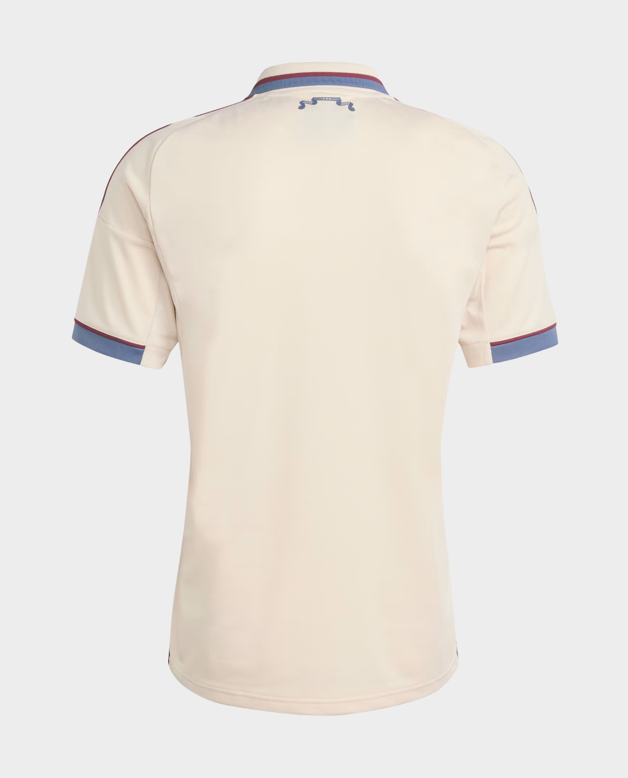 Ajax Third Jersey 2025-26 in cream color with contrasting collar and sleeve details from Hoop Store