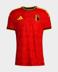 Belgium FIFA 2026 home jersey from Hoop Store featuring a vibrant red design and team logo
