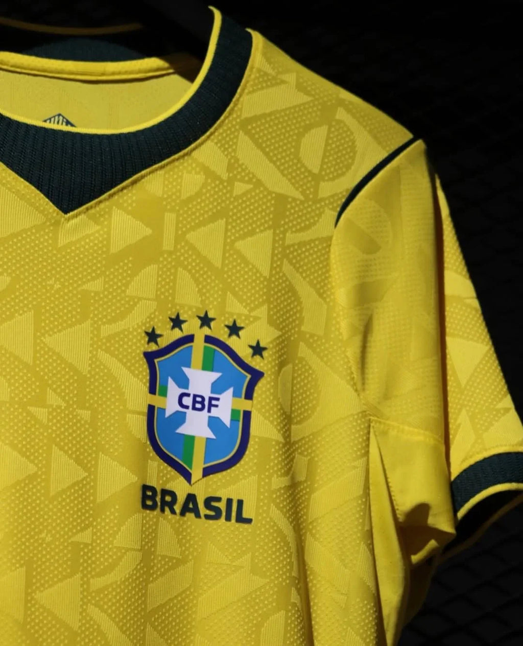 Brazil 2026 FIFA World Cup jersey featuring a vibrant yellow design and CBF emblem