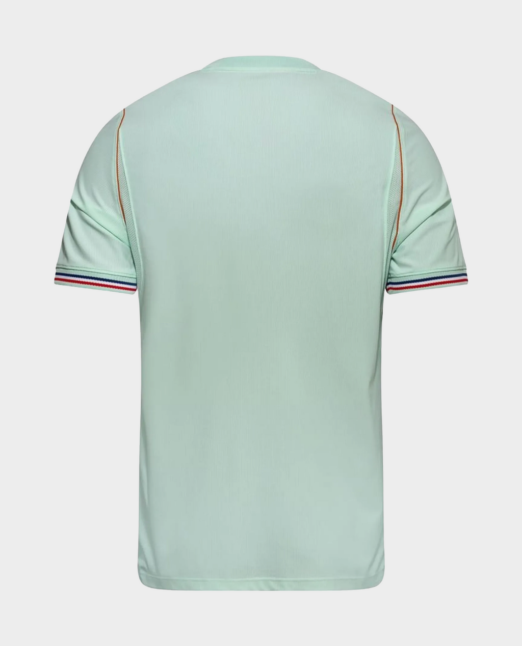 Back view of the France Away FIFA World Cup Jersey 2026 in mint color with stylish detailing