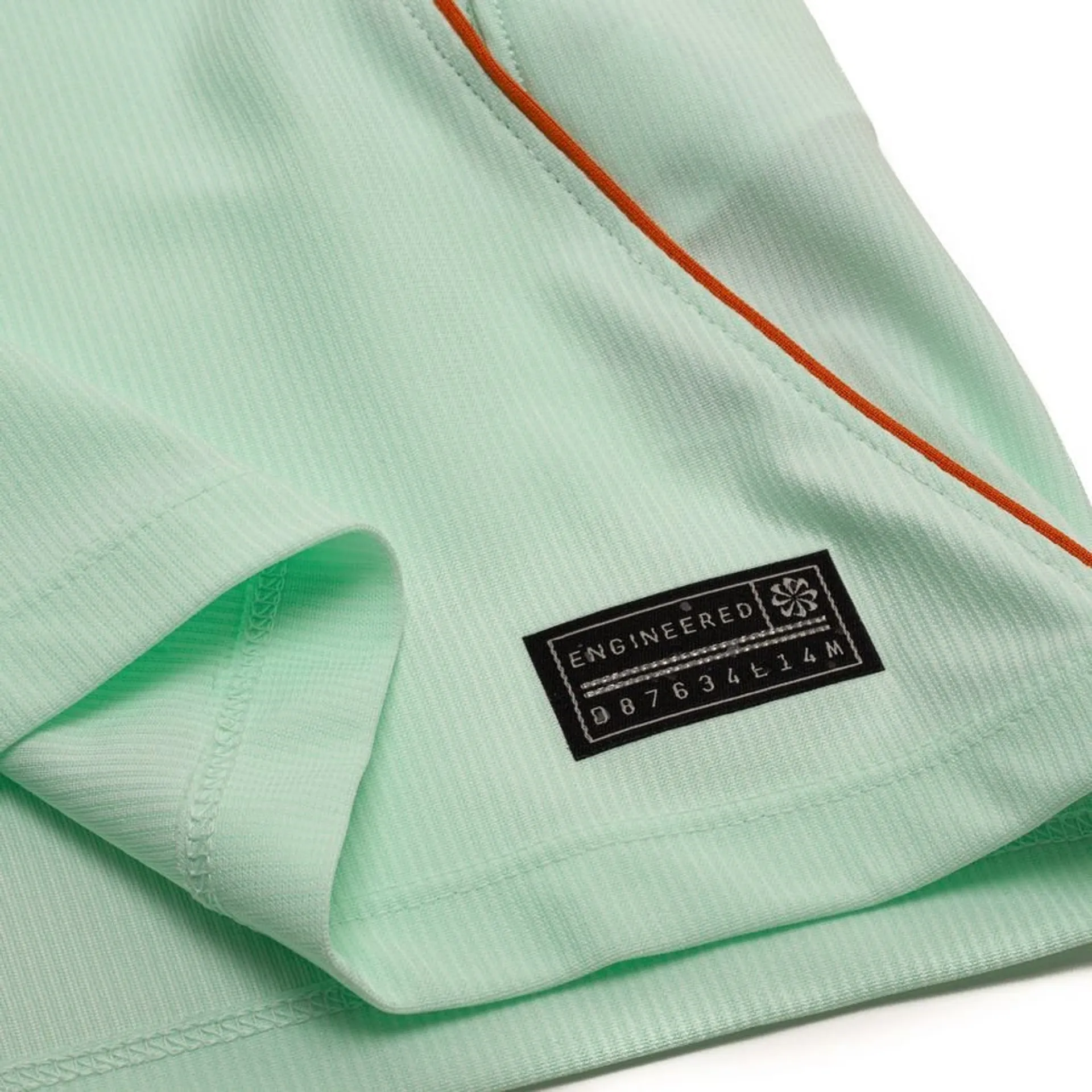 France Away FIFA World Cup Jersey 2026 in mint green with engineered label and orange accents