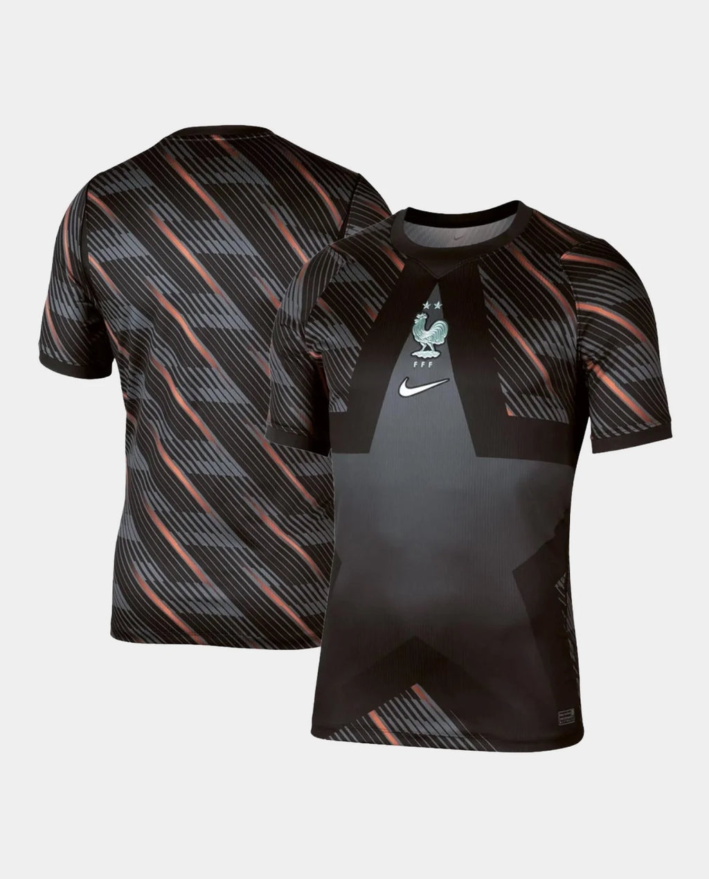 France Goalkeeper Black FIFA World Cup Jersey 2026 Fan Version featuring unique design and Nike logo