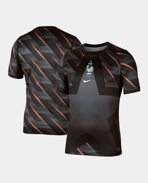 France Goalkeeper Black FIFA World Cup Jersey 2026 Fan Version featuring unique design and Nike logo