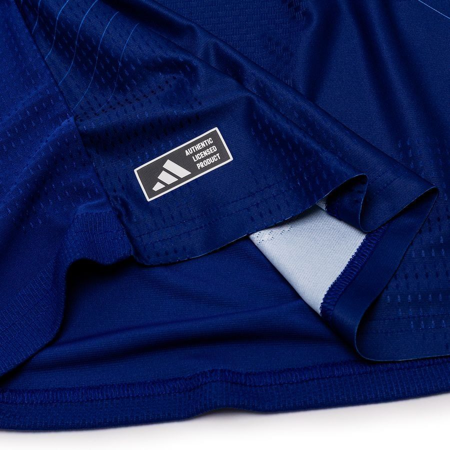 Close-up of the Hoop Store Japan Home FIFA WC Jersey 2026 showcasing the authentic licensed label