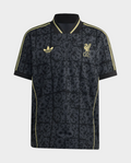 Liverpool LFSTLR Special Edition Jersey in black with gold accents and club crest