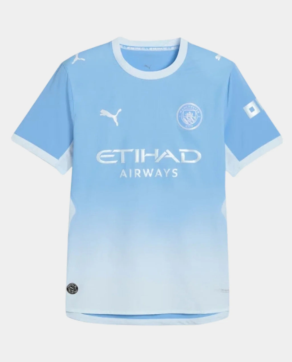 Manchester City Home Jersey 2026-27 Fan Version in Sky Blue with Etihad Airways Logo