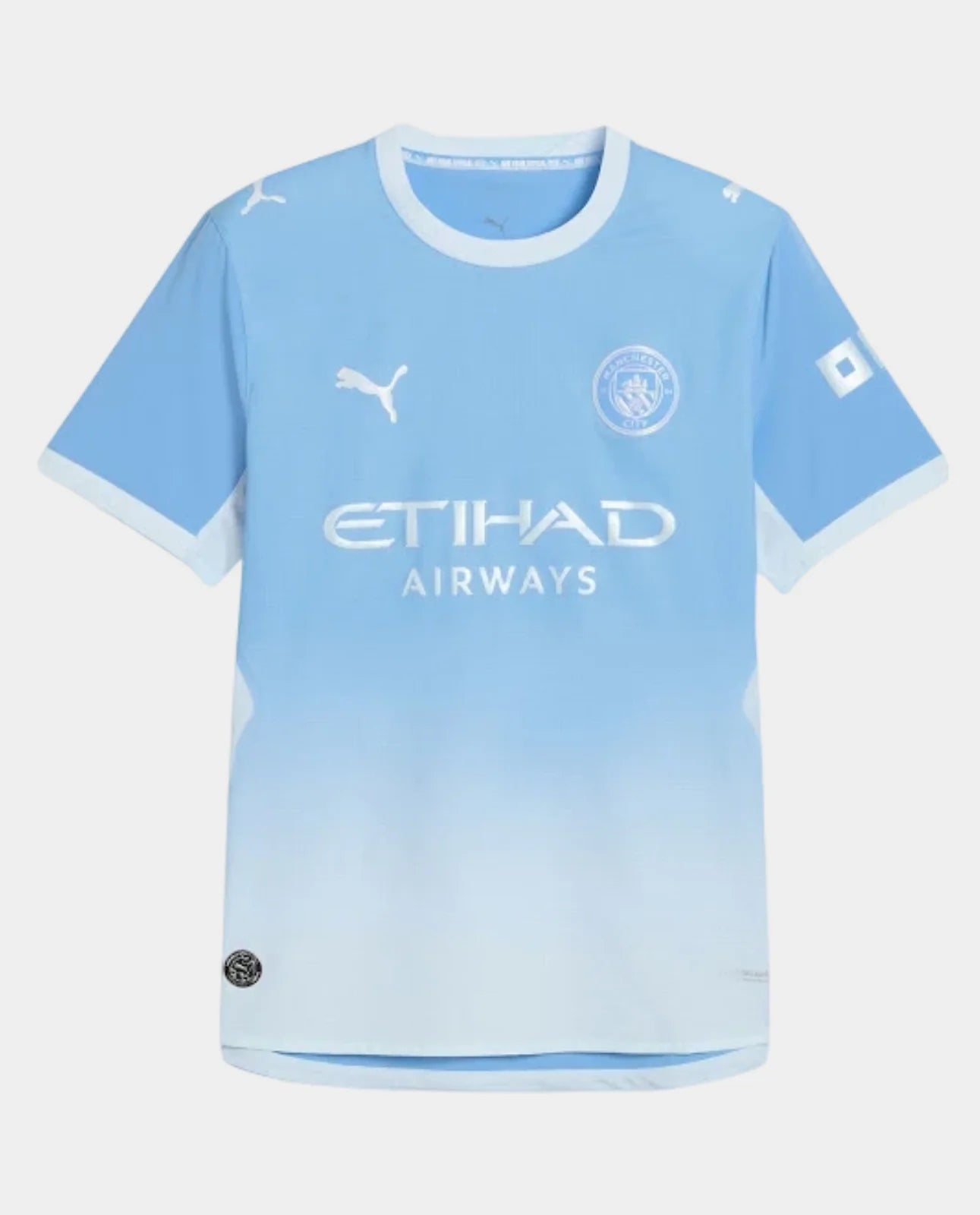 Manchester City Home Jersey 2026-27 Fan Version in Sky Blue with Etihad Airways Logo
