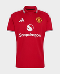 Manchester United Home Jersey 2026-27 in red featuring Adidas logo and Snapdragon branding