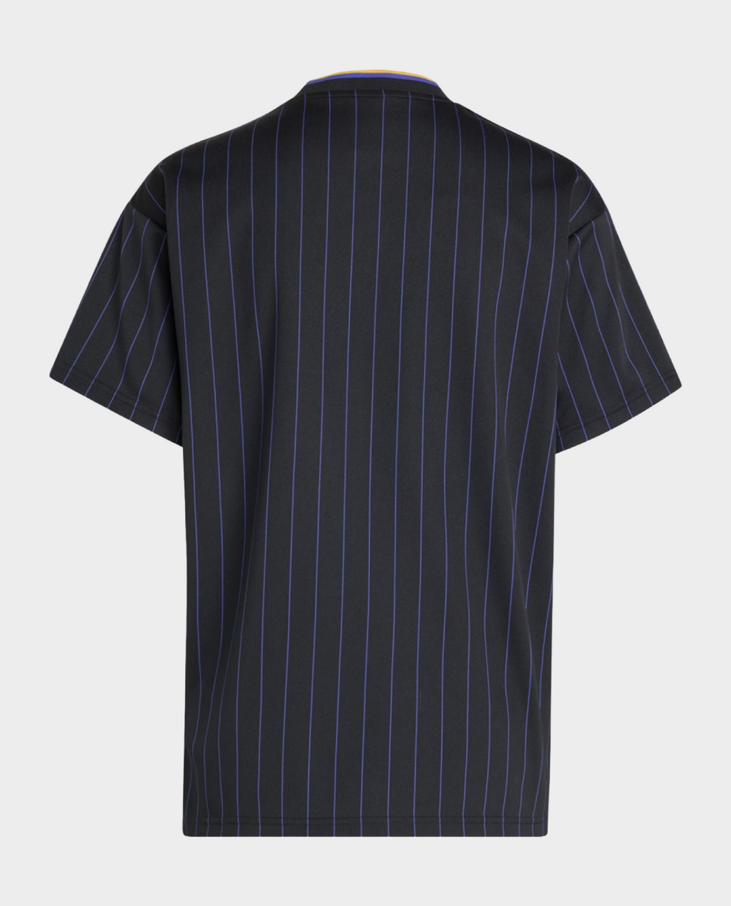 Back view of Manchester United Terrace Icon jersey 2025-26 featuring a striped design.