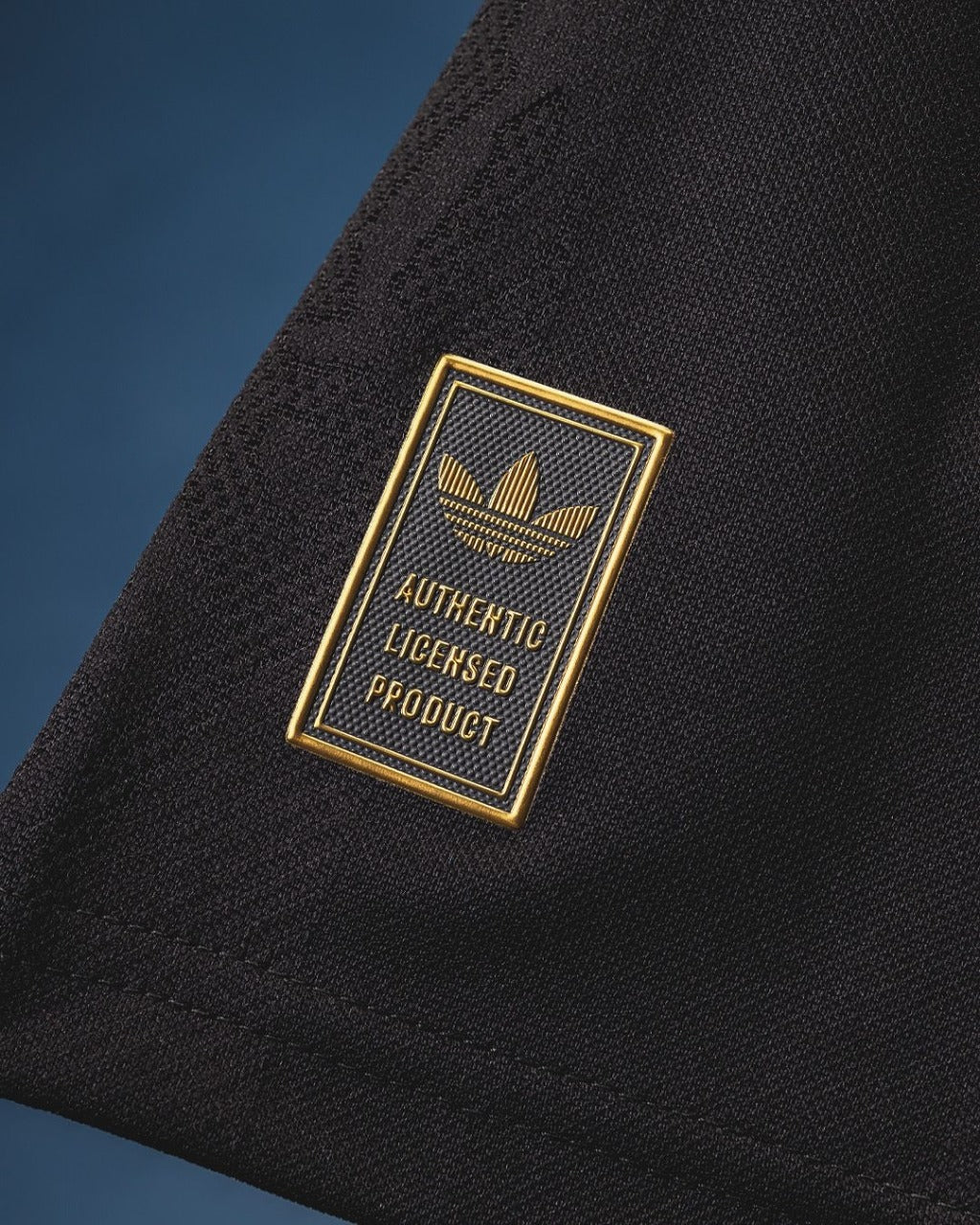 Adidas Authentic Licensed Product Tag on Manchester United third jersey 2025-26