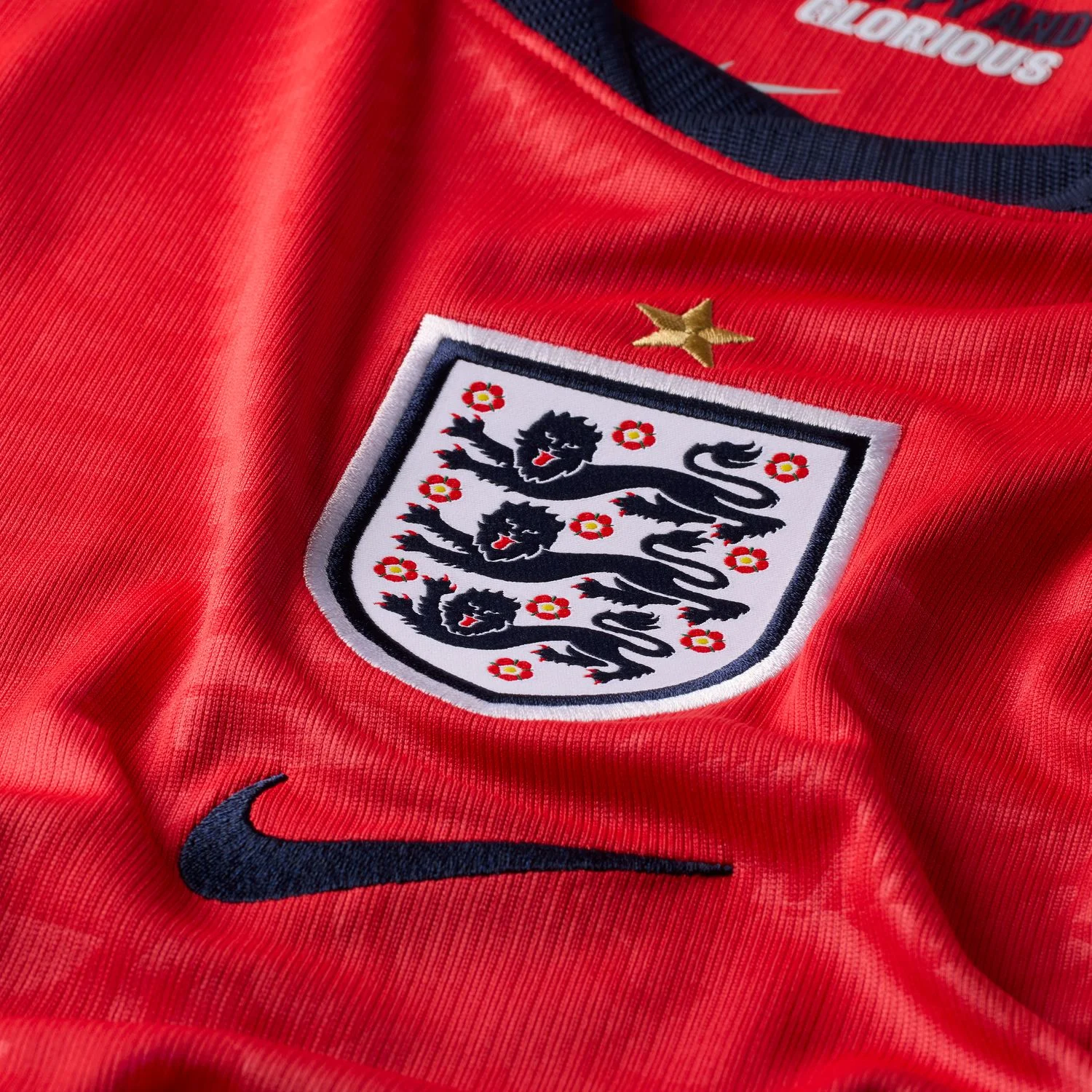England Away FIFA World Cup Jersey 2026 featuring iconic crest and soft fabric for fans