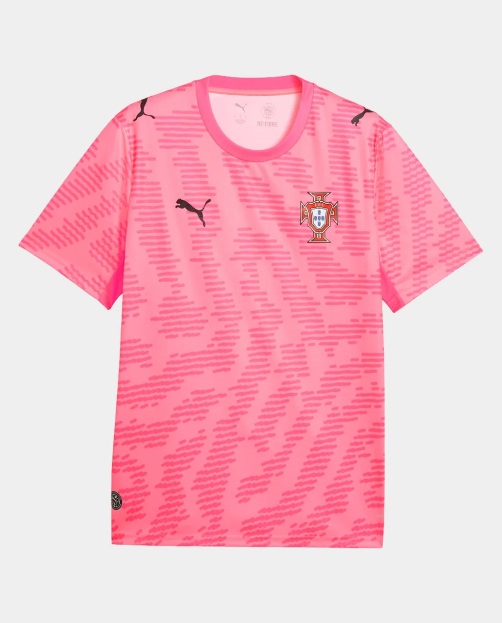 Portugal Goalkeeper Pink FIFA WC Jersey 2026 Fan Version by Hoop Store with vibrant design