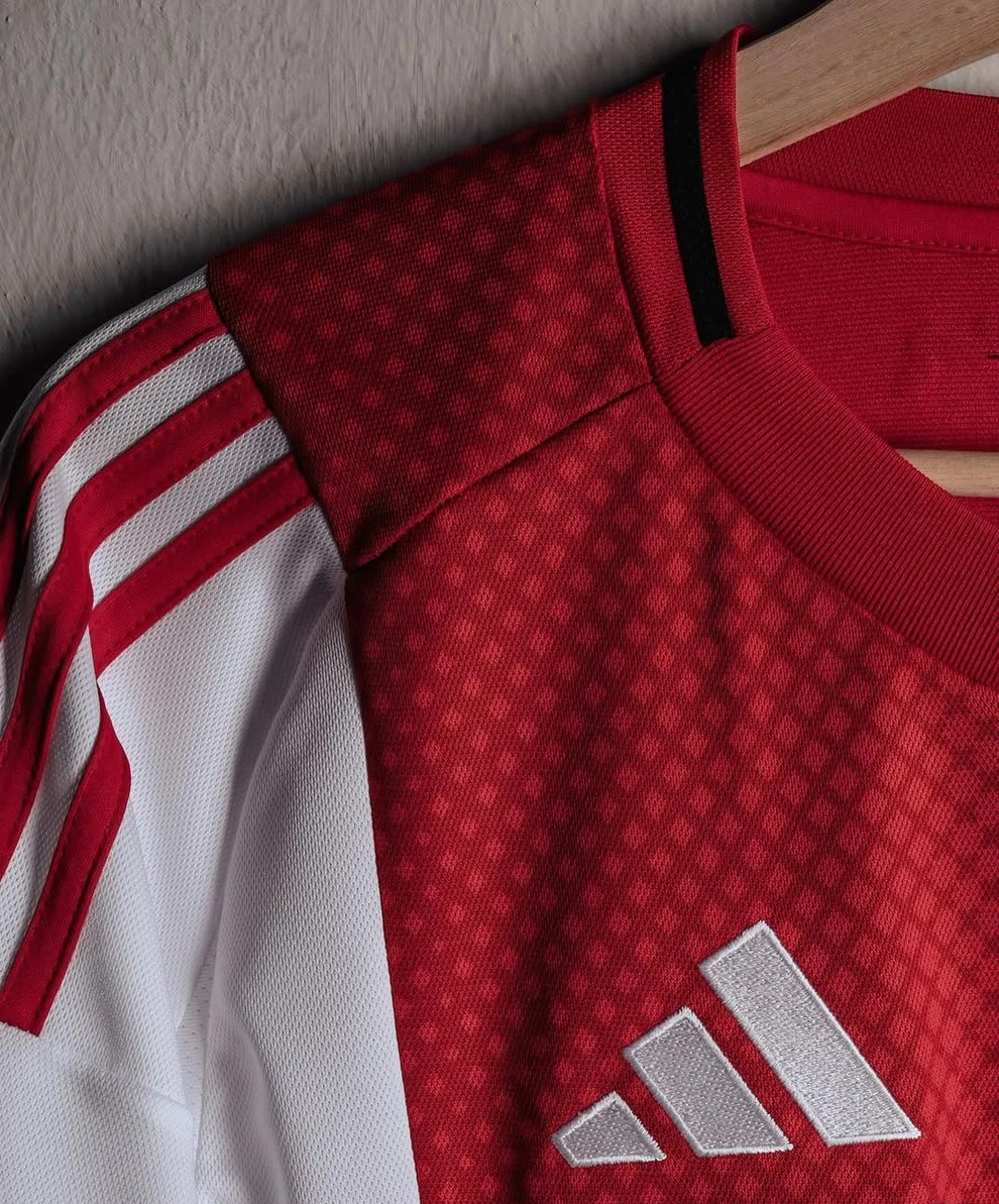 Ajax Red Home Jersey 2025-26 Fan Version