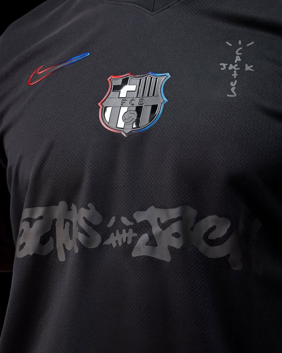 Barcelona X Cactus Jack SE Away 2025-26 Fan Version