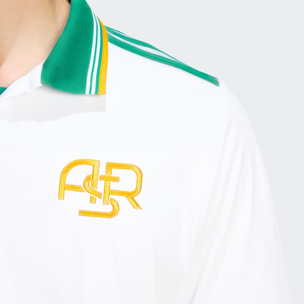 Roma third jersey 2025-26 player version with green and yellow details and logo on the collar