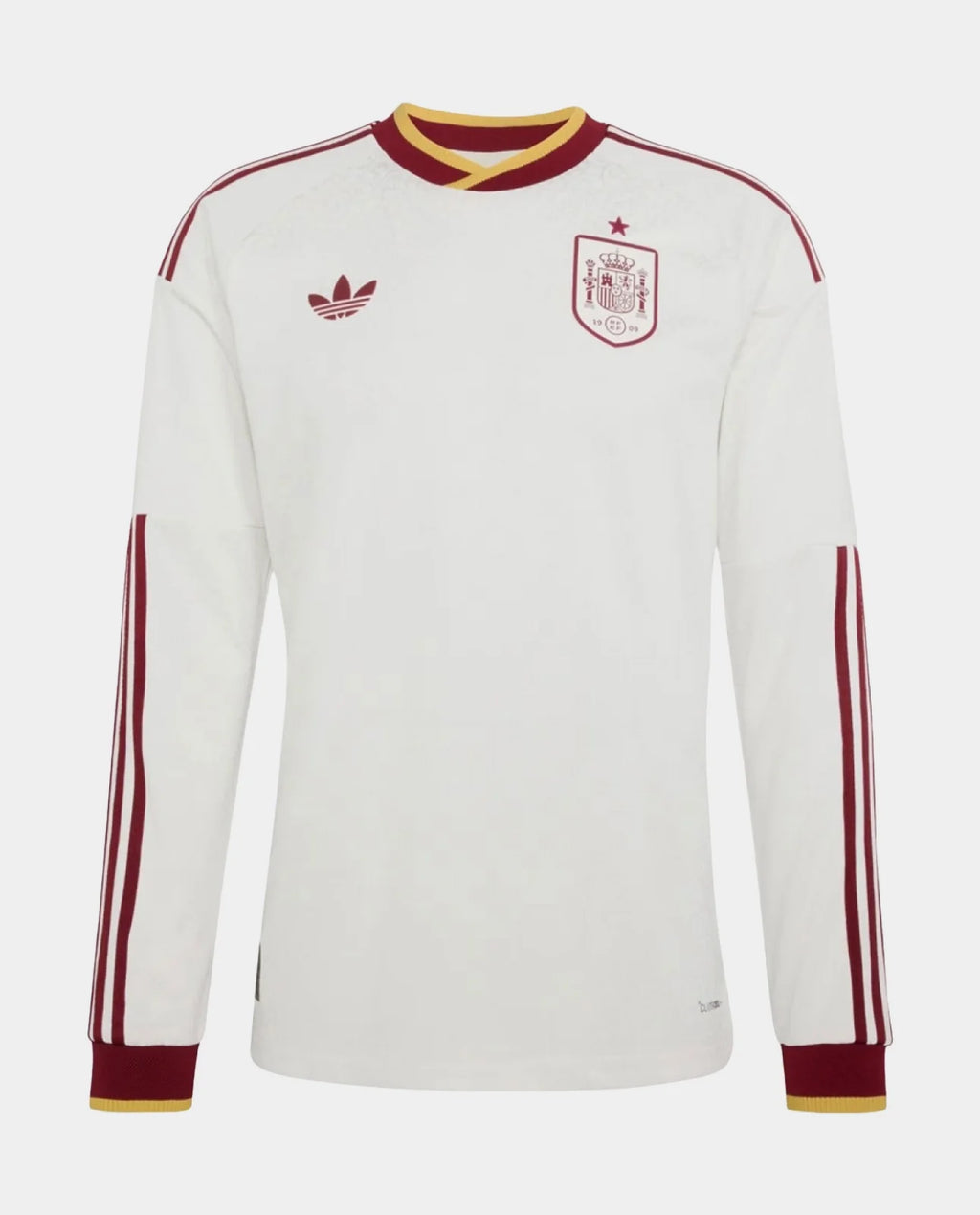 Spain Away Full Sleeves FIFA WC Jersey 2026 by Hoop Store with emblem and vibrant design