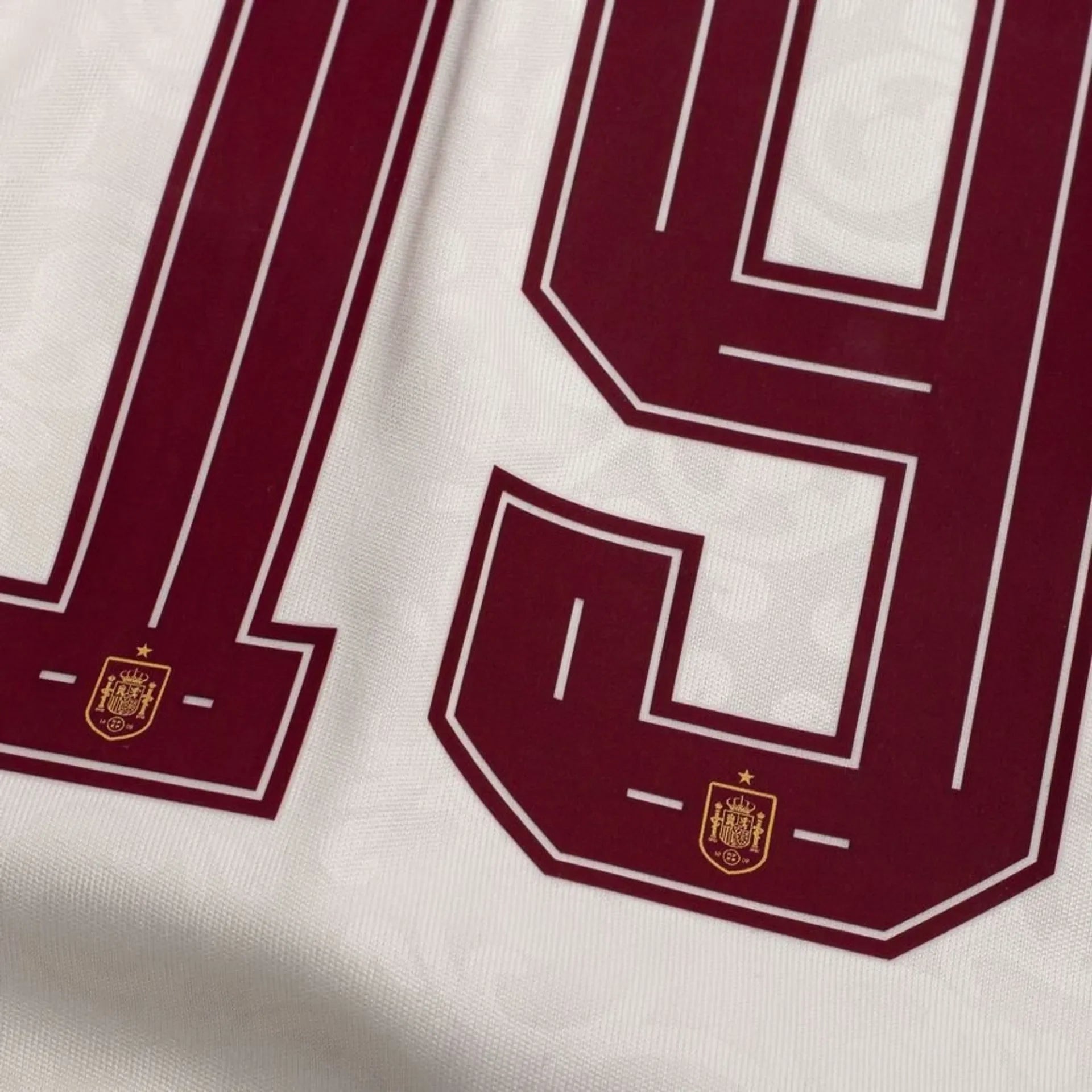 Spain Away Lamine Yamal FIFA WC Jersey 2026 featuring detailed embroidery and emblem