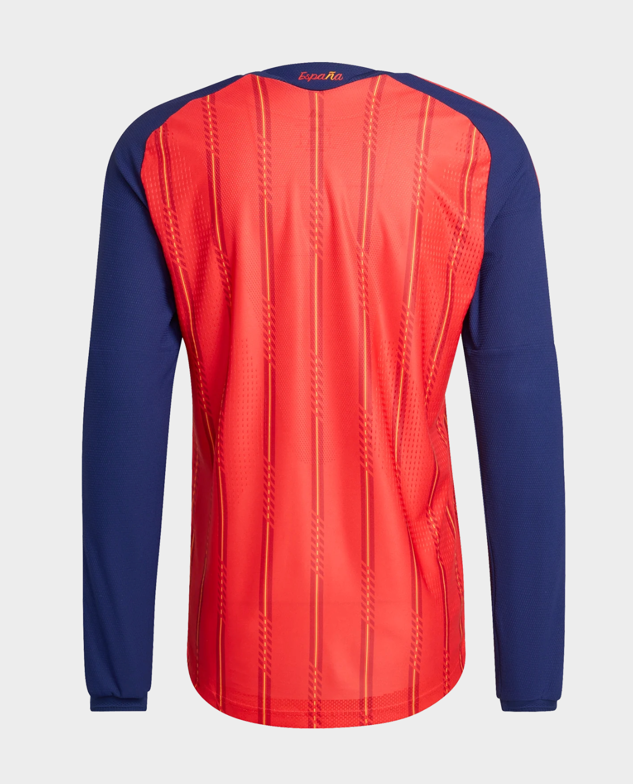 Spain Home Full Sleeves FIFA WC Jersey 2026 in vibrant red and navy with stylish design